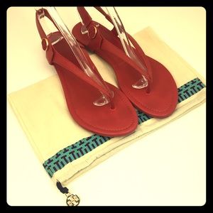 Tory Burch Convertible Red Sandals